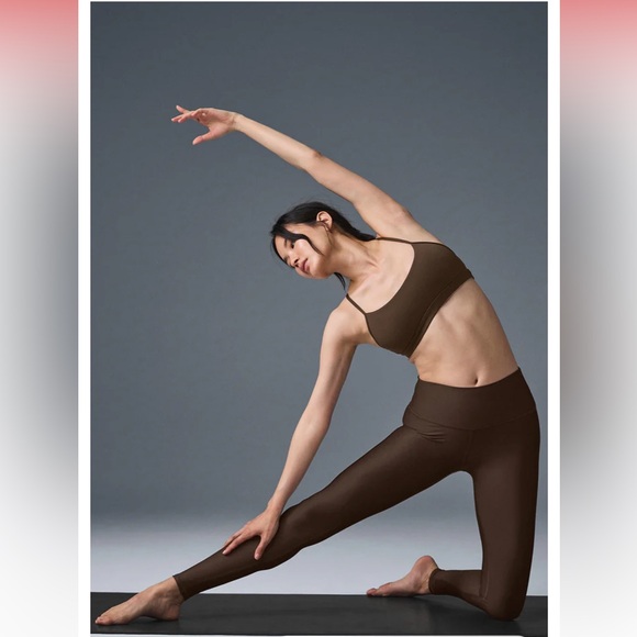 NWOT Alo High-Waist Airlift Legging in Espresso - Picture 5 of 5